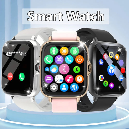 LOMAXFR Smart Watch – Wireless Calling, Multi-Sport Modes, Call & SMS Alerts for iPhone & Android