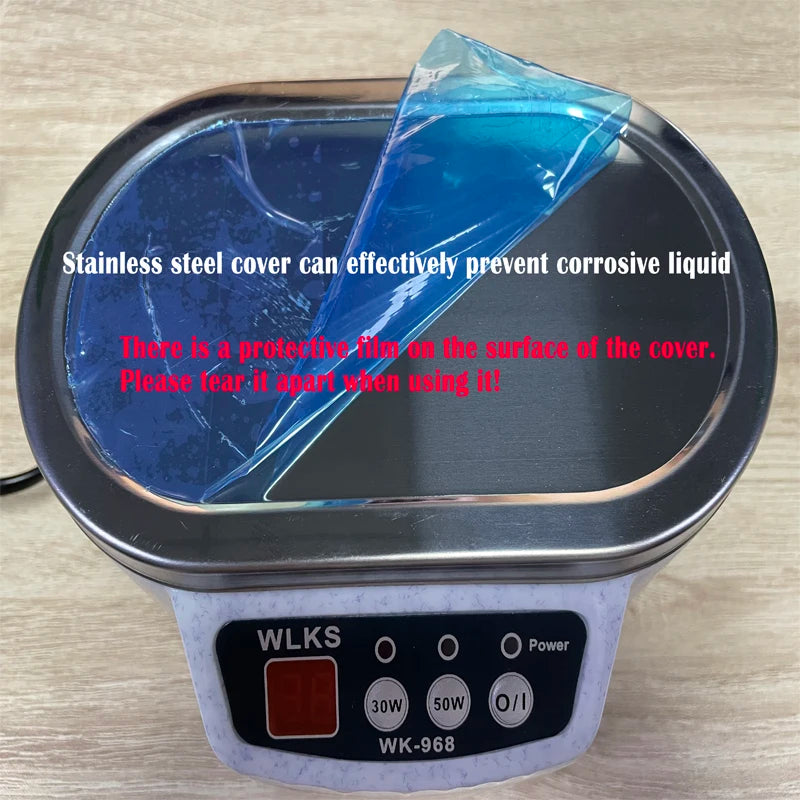 Digital Ultrasonic Cleaner Bath For Jewelry Parts Glasses Manicure Stones Cutters Dental Razor Ultrasound Cleaner Machine