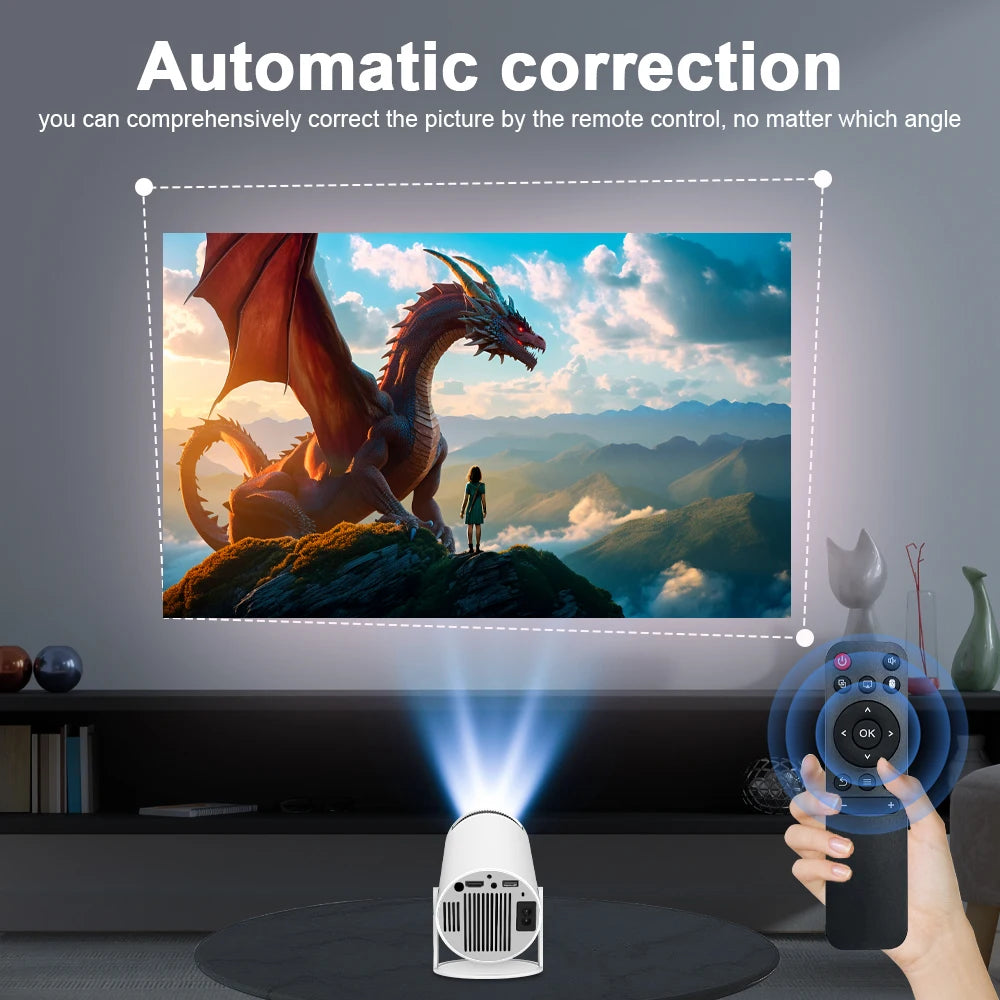 Magcubic HY300 PRO 4K Projector | Android 11, Dual WiFi 6, 260 ANSI Lumens, Bluetooth 5.0, Full HD 1080P Home & Outdoor Cinema