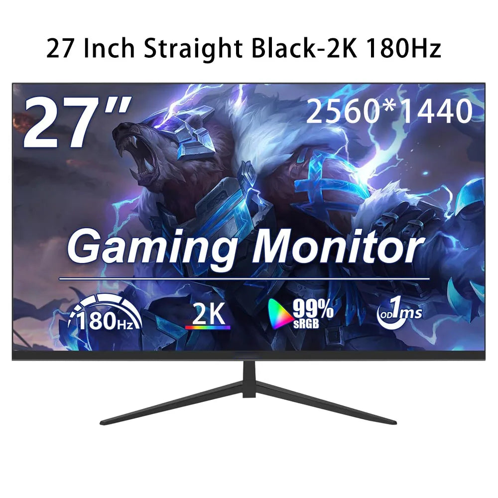 27inch 165Hz Gaming Monitor IPS 350cm/d2 Gaming Display DP HDMI FHD Desktop Ultra-thin Computer Screen Monitor