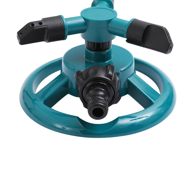 360° Automatic Rotating Sprinkler Nozzle - Efficient Garden Lawn Watering and Irrigation System