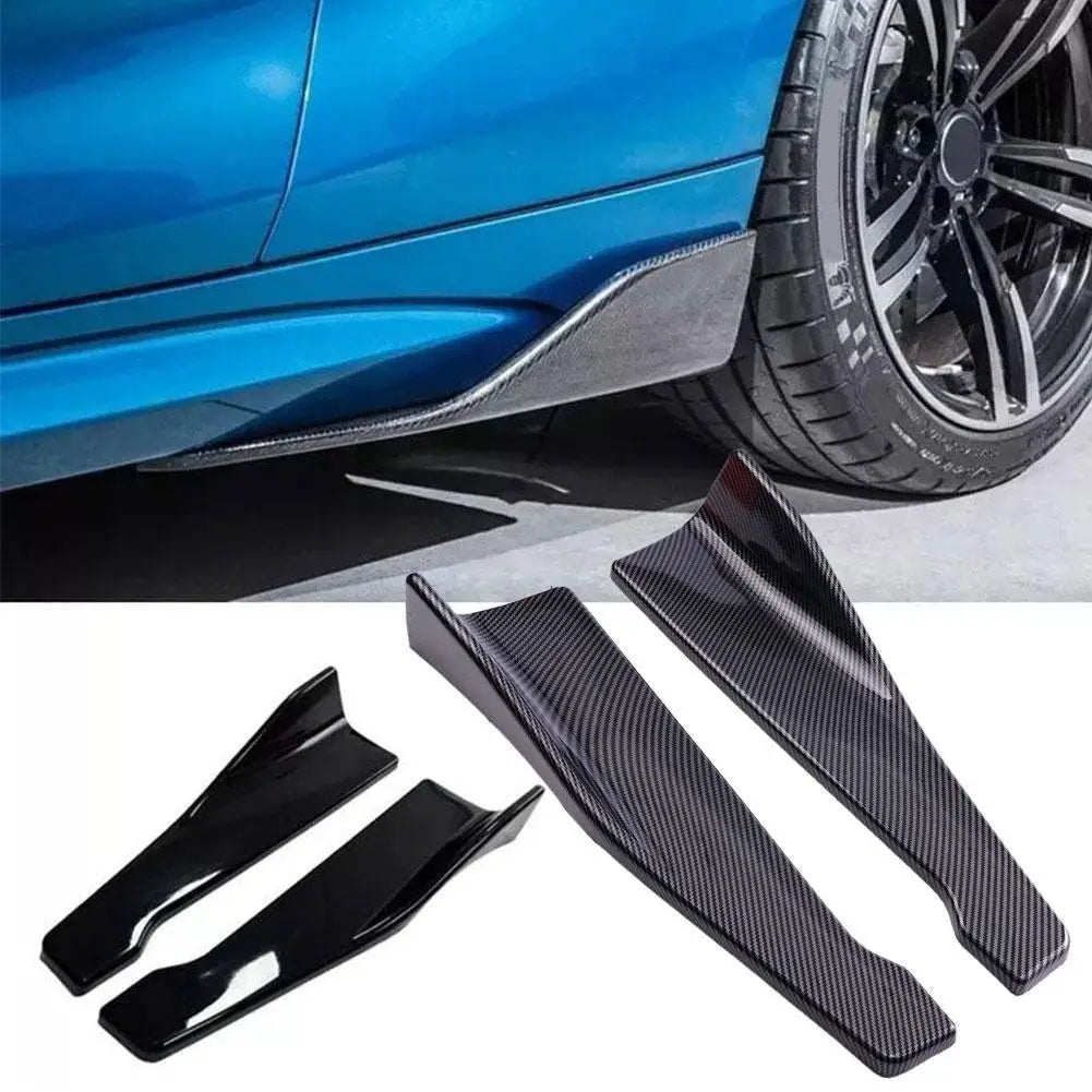 Universal 48CM Car Front & Rear Bumper Lip Spoiler - Scratch Protector and Diffuser for Audi, BMW, Honda, and More