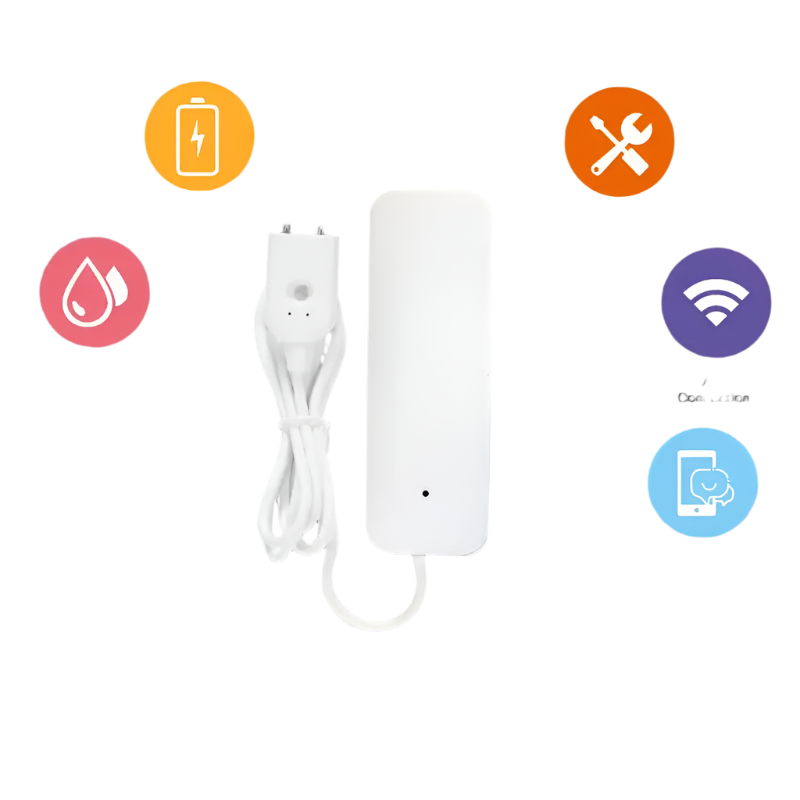 Tuya WiFi Water Leakage Sensor Flood Water Leakage Alarm Smart Home Automation Residential Security Protection Smart Life App