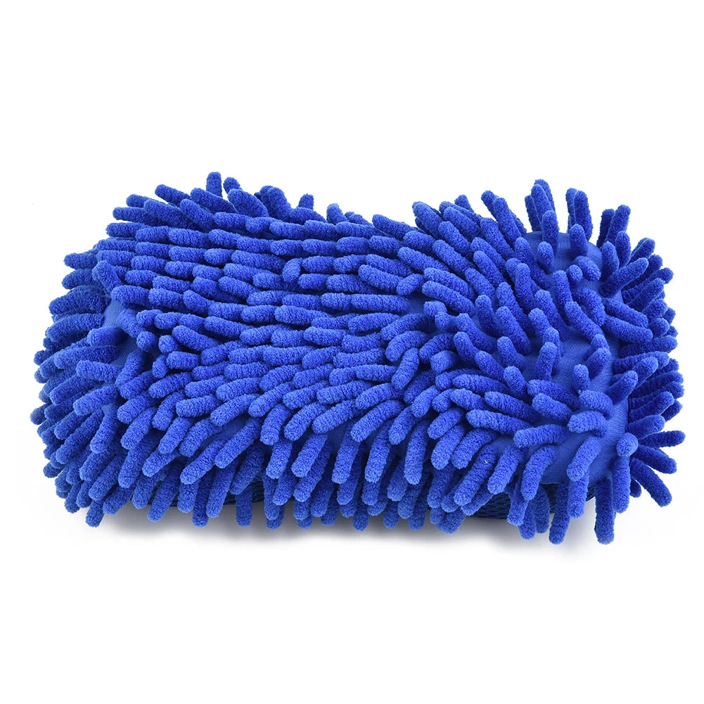 Premium Microfiber Car Wash Sponge - Scratch-Free Cleaning Tool for Cars, Floors, and Polishing - Durable, Absorbent, and Dust-Resistant