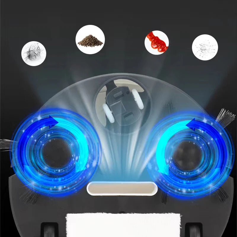 Fully Automatic Sweeping Robot Sweep Vacuum Cleaner Mopping Floor Cleaner Home Cleaning Machine Smart Electric Sweeper