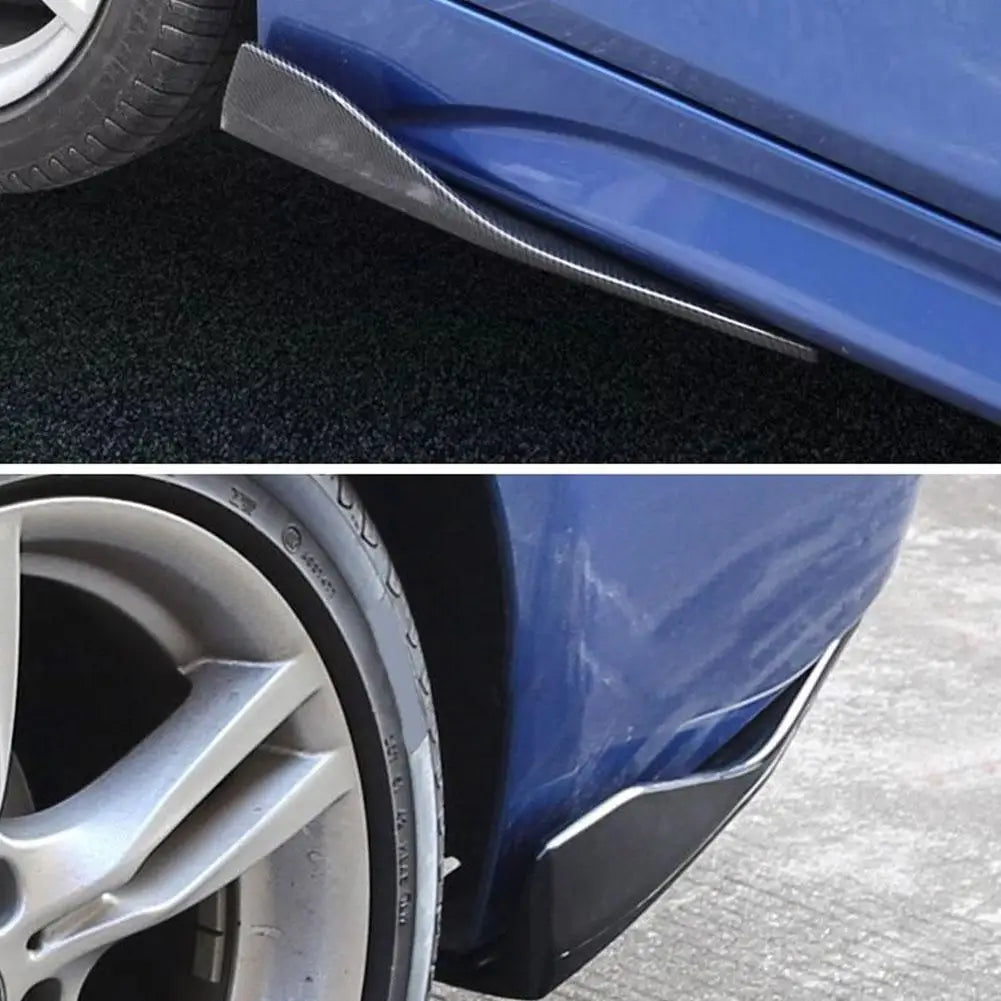 Universal 48CM Car Front & Rear Bumper Lip Spoiler - Scratch Protector and Diffuser for Audi, BMW, Honda, and More