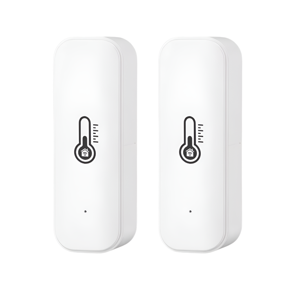 Tuya Zigbee/WiFi Temperature & Humidity Sensor – Smart Thermometer Compatible with Smart Life, Alexa, and Google Assistant