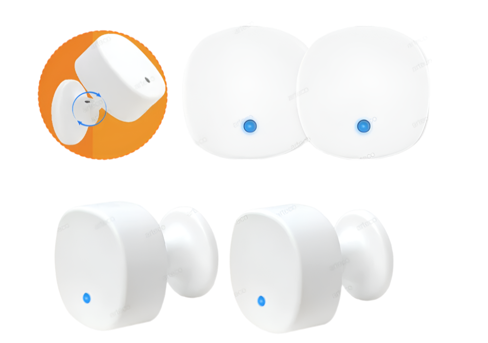 ZigBee Wifi MmWave Human Presence Motion Sensor With Luminance/Distance Detection Tuya Smart Life Home Automation Device Linkage