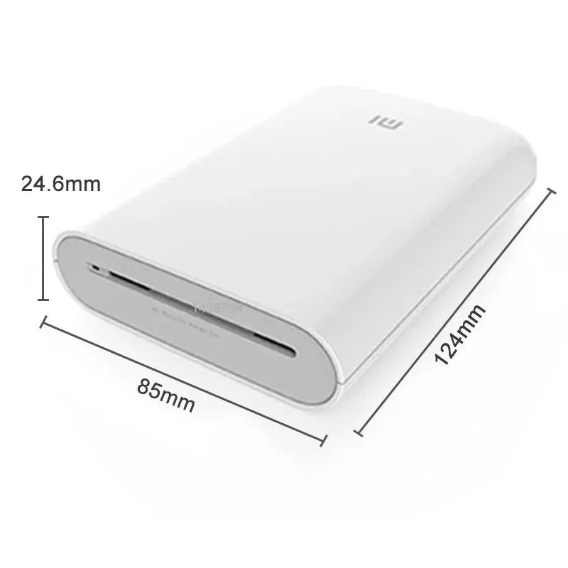 Xiaomi Portable Mini Pocket Photo Printer | Wireless Bluetooth Thermal Printer with AR Video and ZINK Self-Adhesive Color Paper