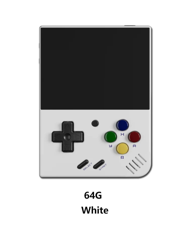 MIYOO Mini Plus Portable Retro Handheld Game Console – 3.5-Inch IPS HD Display, Multi-Platform Emulator