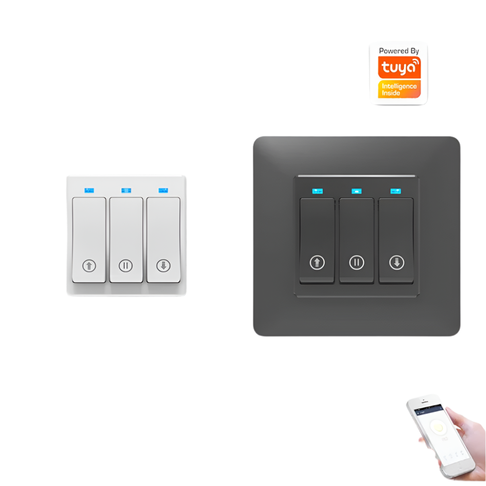 WiFi Timer Curtain Switch Controller for Roller Shutter Electric Motor TUYA Smart Life Smart Home Automation Google Home Alexa