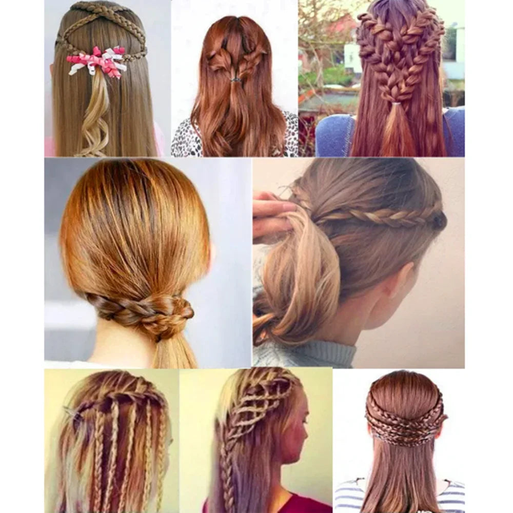 Automatic Hair Braider – Electric Twist Braider Knitting Machine for DIY Hair Styling, Automatic Hair Styling Tool