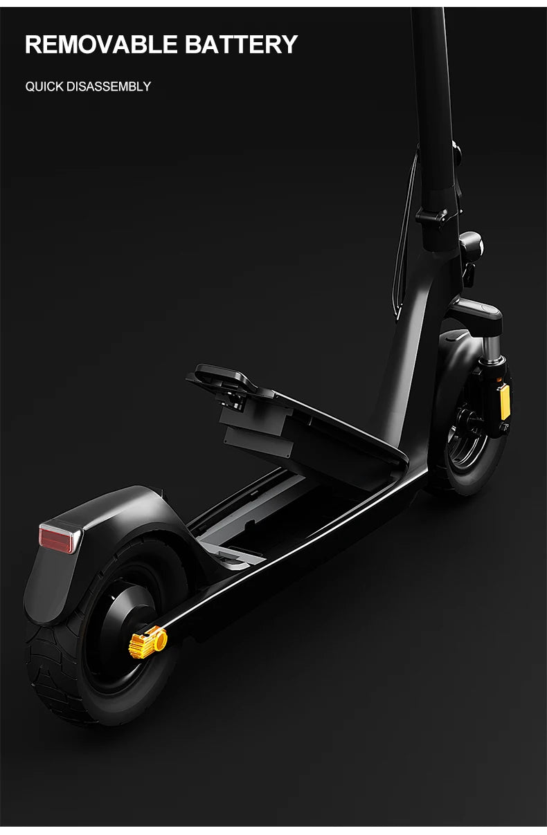 JOYOR C10 Electric Scooter - 500W Motor, 48V 10.4Ah Battery, 45km/h Max Speed, 30-50km Range, Foldable Design, 10'' Tires, 120kg Load Capacity