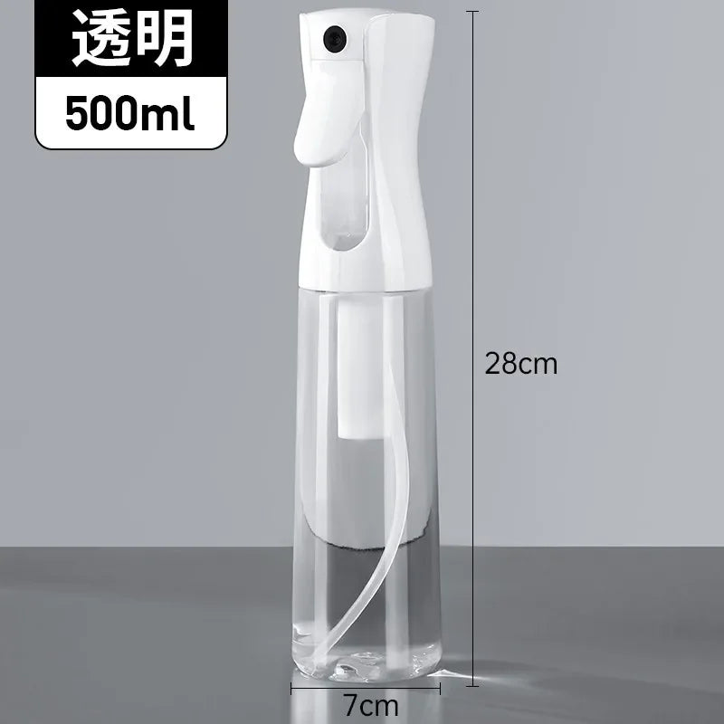 500/300/200ml Hair Spray Bottle – Refillable Continuous Mist Watering Can for Salon & Barber Use, Automatic Water Sprayer