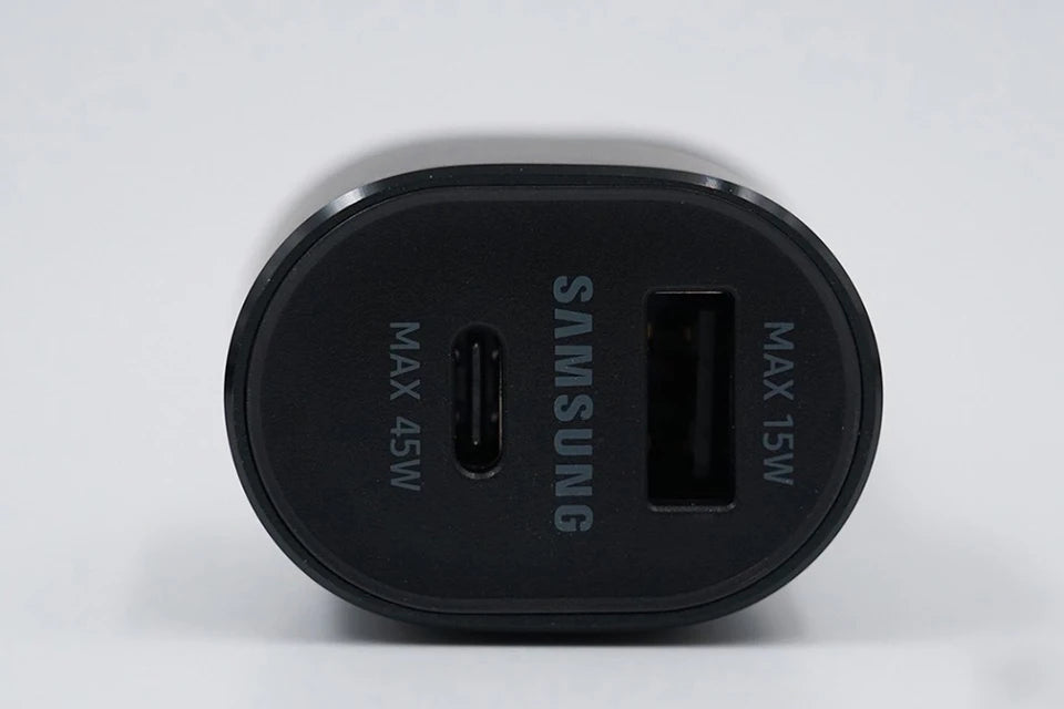 Samsung 60W Dual Port USB-C Car Charger | Super Fast Charging 45W + 15W for Galaxy S24 Ultra, S23, S22, Note 20, A53, M54