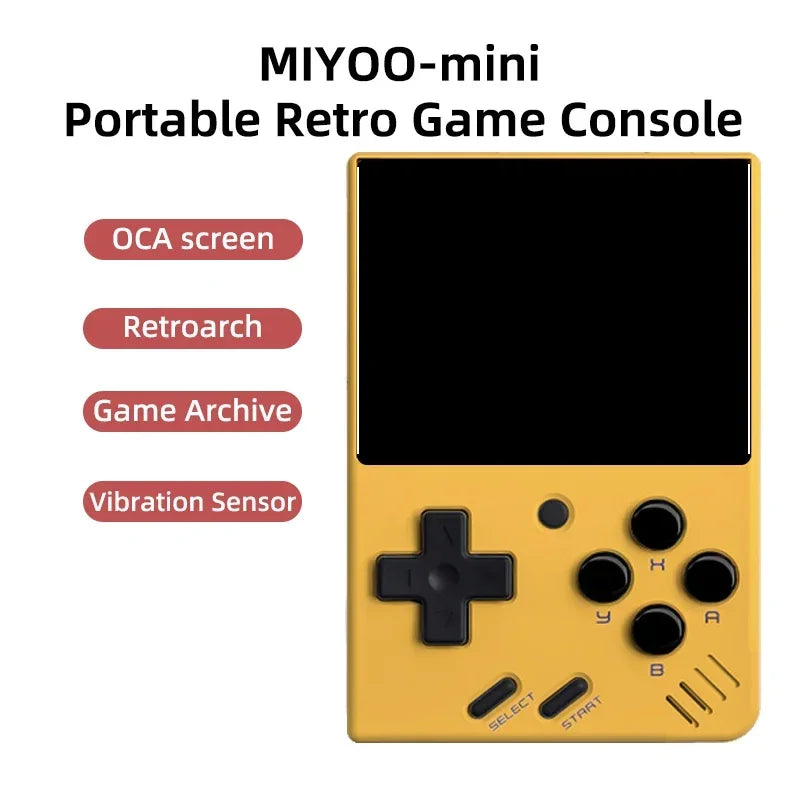 MIYOO MINI V4 PortableRetro Handheld Game Console 2.8Inch IPS Screen Miyoomini Video Game Consoles Linux System Classic Emulator