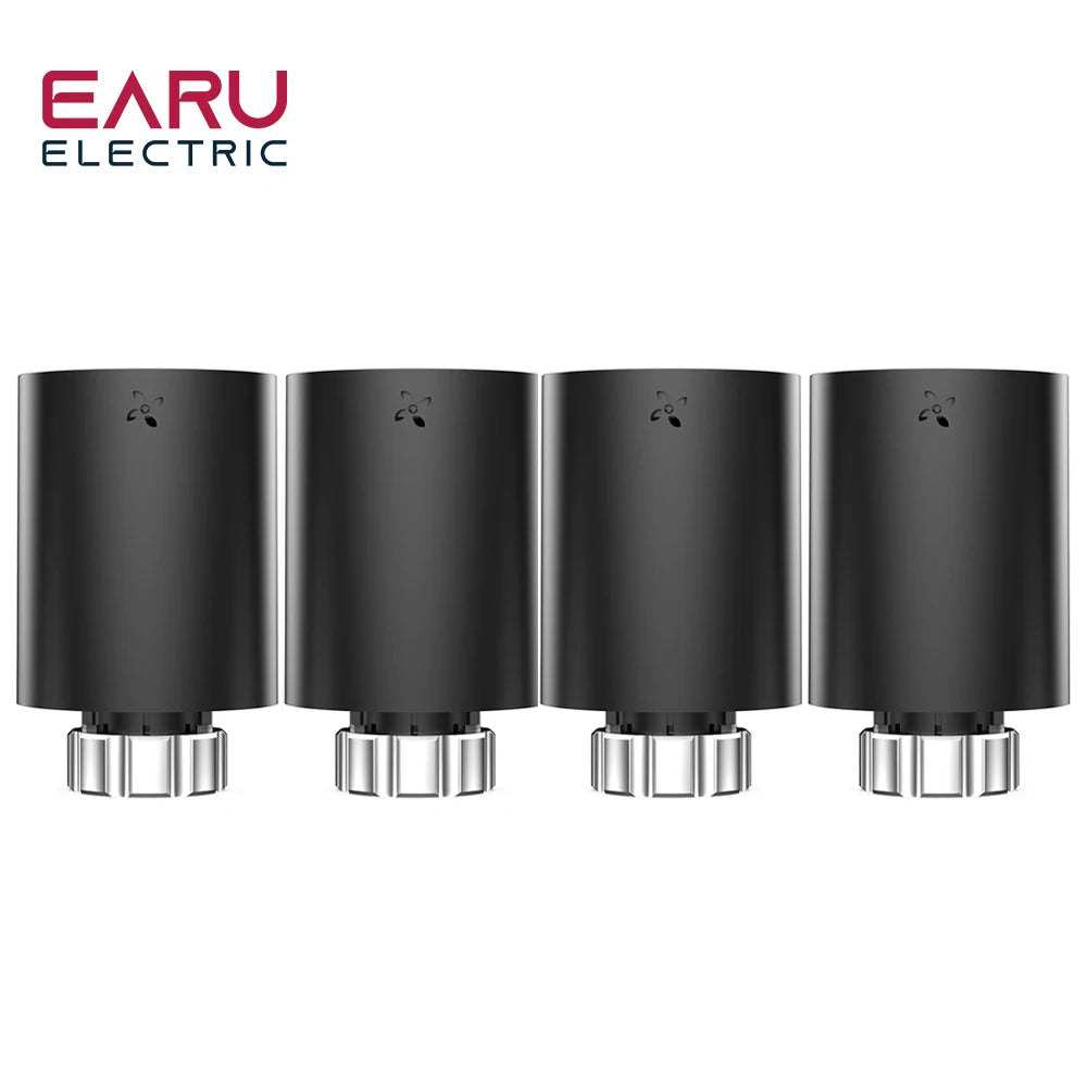 Tuya Smart ZigBee Radiator Actuator TRV Programmable Thermostatic Radiator Valve App Remote Temperature Controller Support Alexa
