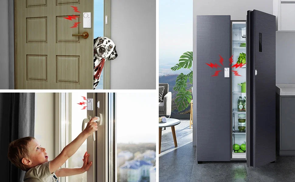 Wireless Window Door Sensor Smart Home Automation Time Delay Alarm Window Open Closed Door Security Anti-theft Sensor