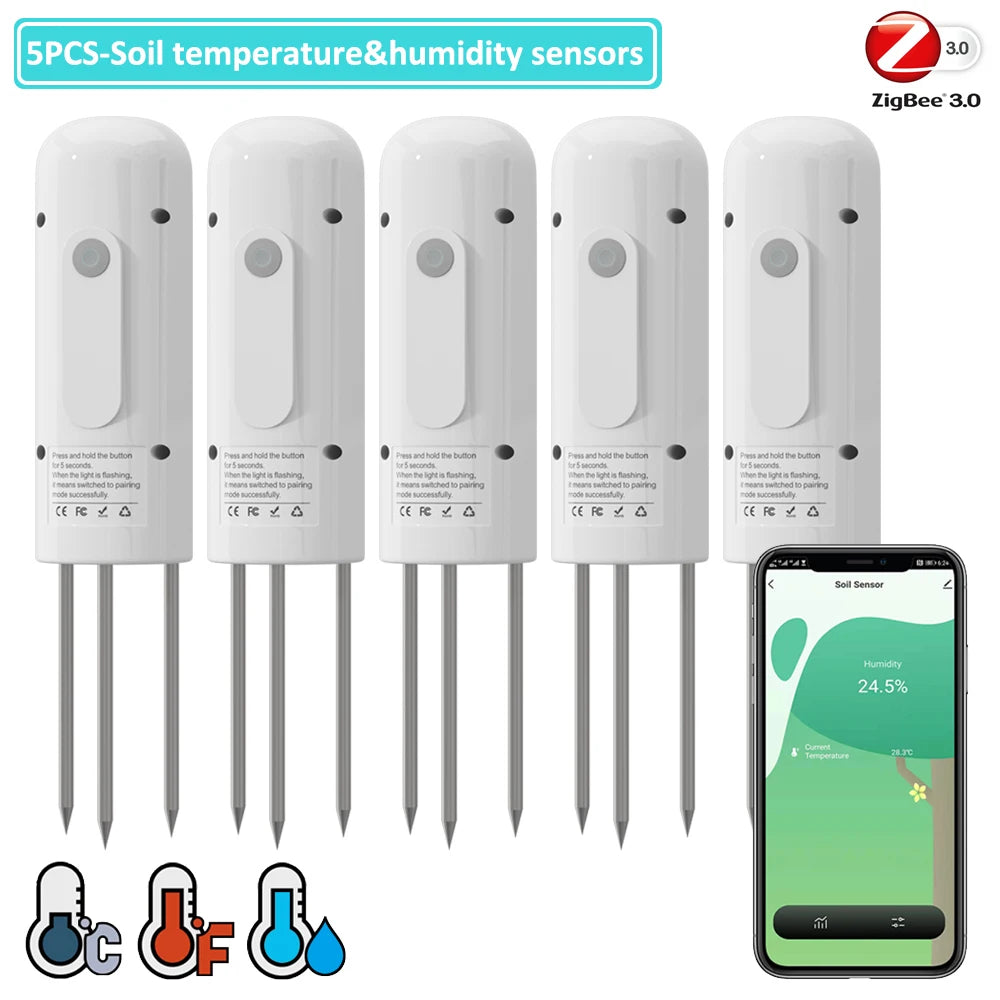 2024 NEW ZIGBEE WiFi Smart Garden Watering Timer - TUYA-Enabled Sprinkler and Drip Irrigation System with Built-in Water Flow Recorder