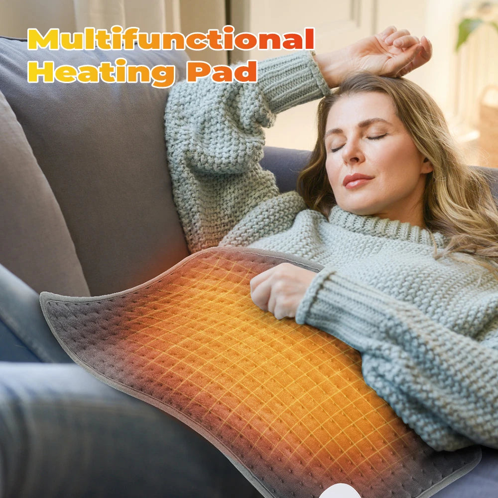 30*59cm Electric Heating Pad Waterproof Winter Heater Abdomen Shoulder Back Pain Relief Physiotherapy Blanket Warm Mat Sofa Bed
