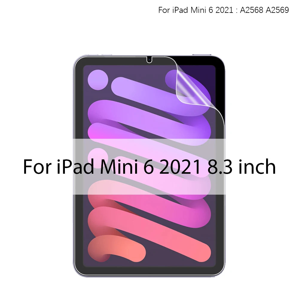 Game Falcon Matte Paper-Like Screen Protector for iPad Pro 13/12.9/11 (2024 M4), iPad Air 3/4/5, iPad 7th-10th Gen, Mini 6 – Writing and Drawing Film
