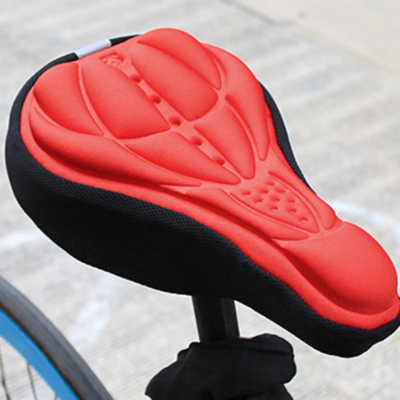 3D Soft Bike Saddle Cover - Comfortable Foam Seat Cushion for Enhanced Cycling Comfort