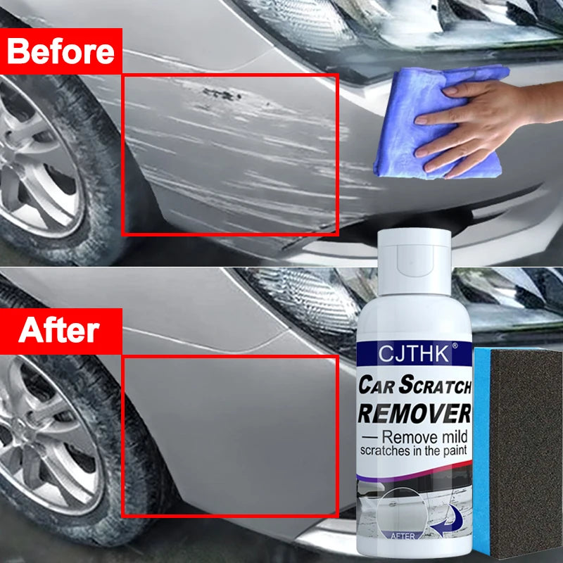 CJTHK Car Scratch Remover & Polishing Compound - Anti-Scratch Wax for Paint Care, Swirl Removal, and Auto Body Repair