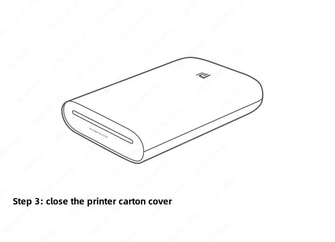 Xiaomi Mijia Pocket Photo Printer Home Portable Mobile Phone Bluetooth Connection Scan AR Photo  ID Photo Headshot Printer