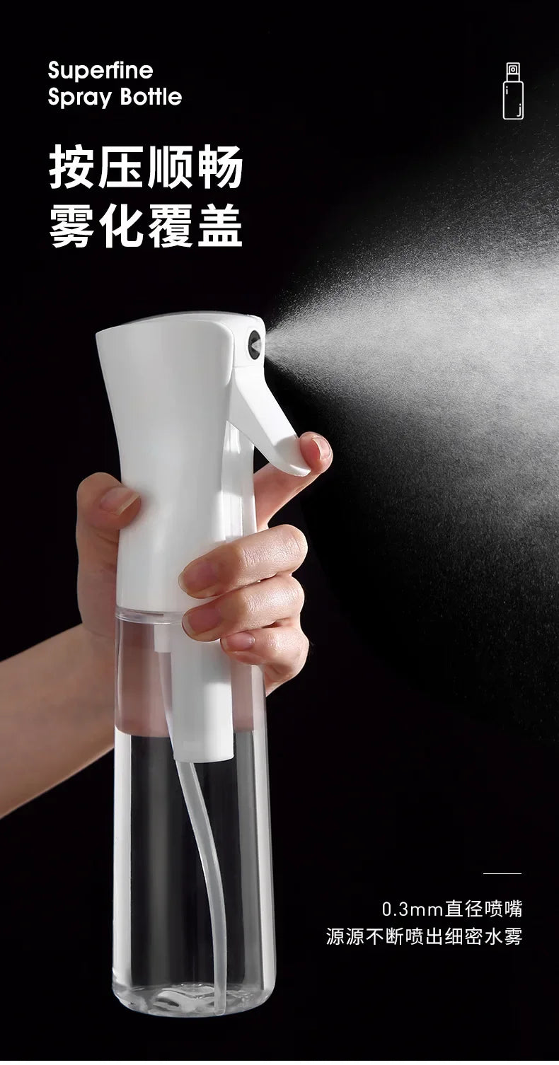 500/300/200ml Hair Spray Bottle – Refillable Continuous Mist Watering Can for Salon & Barber Use, Automatic Water Sprayer