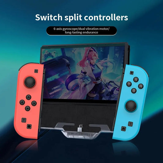 KEKEGAME Wireless Joypad Controller for Nintendo Switch – Joycons with Turbo & Wake-Up Features