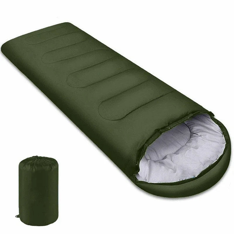 Ultralight Waterproof 4-Season Camping Sleeping Bag - Warm Envelope Design for Backpacking, Hiking, and Outdoor Travel