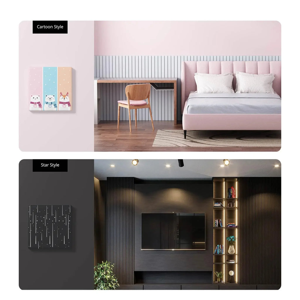 SONOFF T5 Smart WiFi Touch Wall Switch Timer Scene with LED Light eWeLink APP Automation Remote Control Alexa Google Home Alice