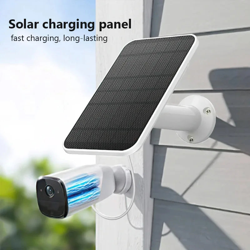 10W 5V Solar Panel Micro Type-C Outdoor Solar Cells Charger Solar Panels for Security Camera Small Home Light System