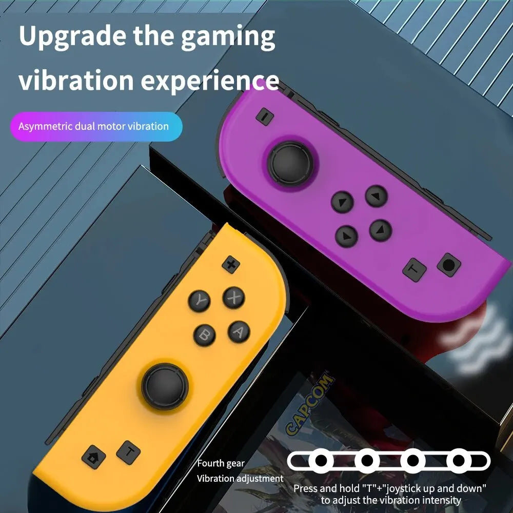 KEKEGAME Wireless Joypad Controller for Nintendo Switch – Joycons with Turbo & Wake-Up Features