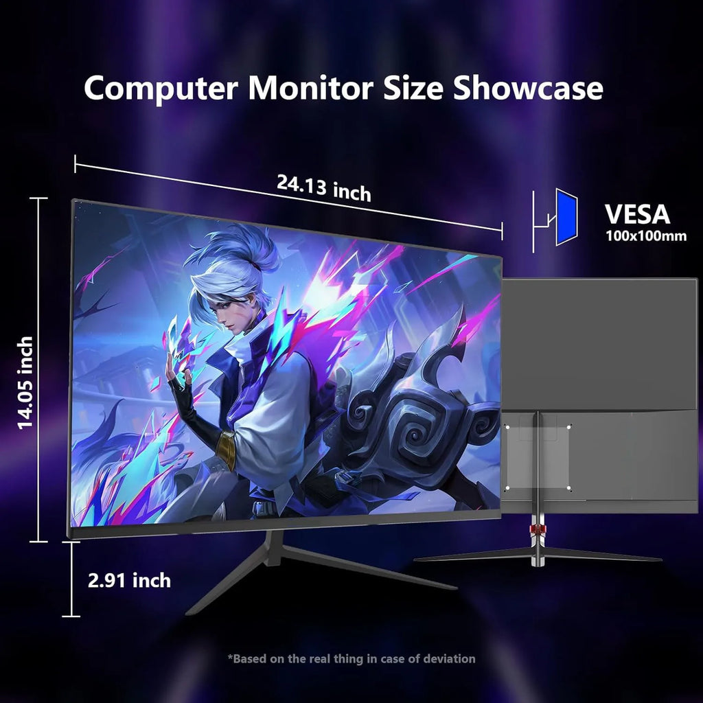 27inch 165Hz Gaming Monitor IPS 350cm/d2 Gaming Display DP HDMI FHD Desktop Ultra-thin Computer Screen Monitor