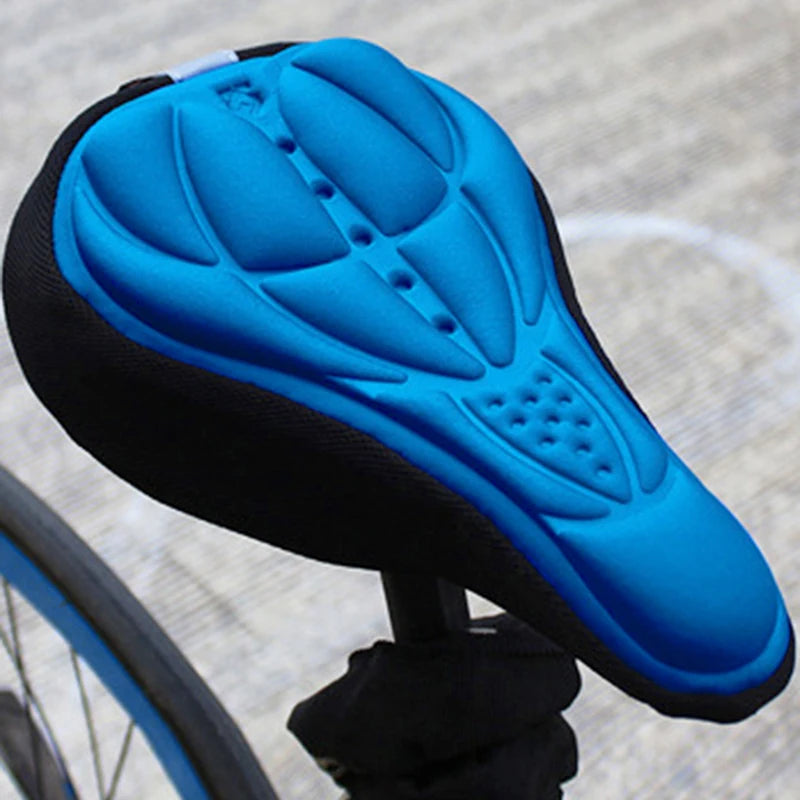 3D Soft Bike Saddle Cover - Comfortable Foam Seat Cushion for Enhanced Cycling Comfort