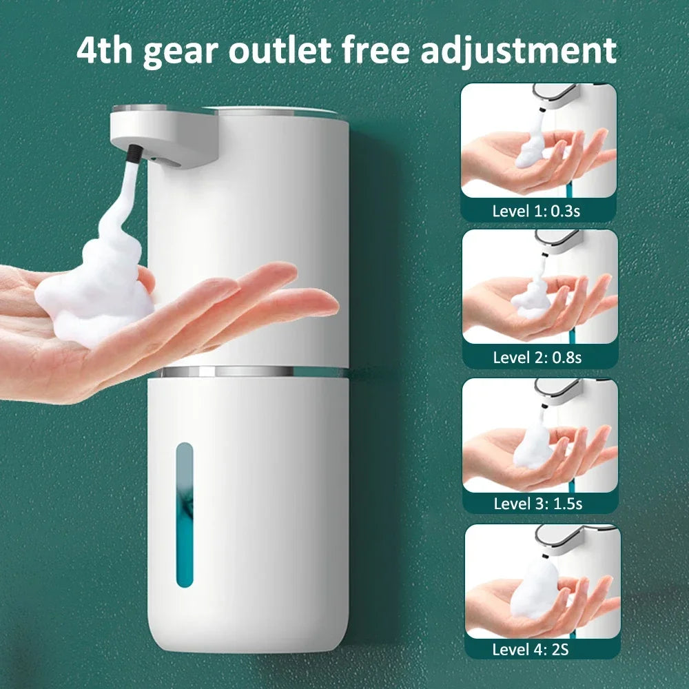 Xiaomi 380ML Automatic Foam Soap Dispenser P11 | Smart Hand Washing Machine with USB Charging – White ABS Material