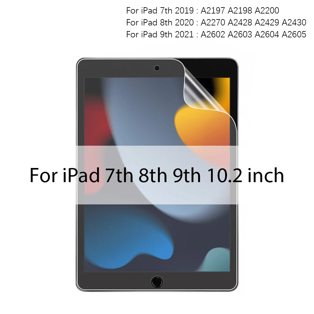Game Falcon Matte Paper-Like Screen Protector for iPad Pro 13/12.9/11 (2024 M4), iPad Air 3/4/5, iPad 7th-10th Gen, Mini 6 – Writing and Drawing Film