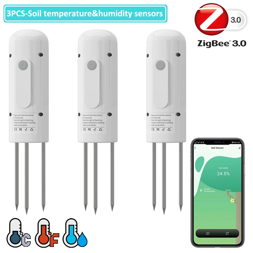 2024 NEW ZIGBEE WiFi Smart Garden Watering Timer - TUYA-Enabled Sprinkler and Drip Irrigation System with Built-in Water Flow Recorder