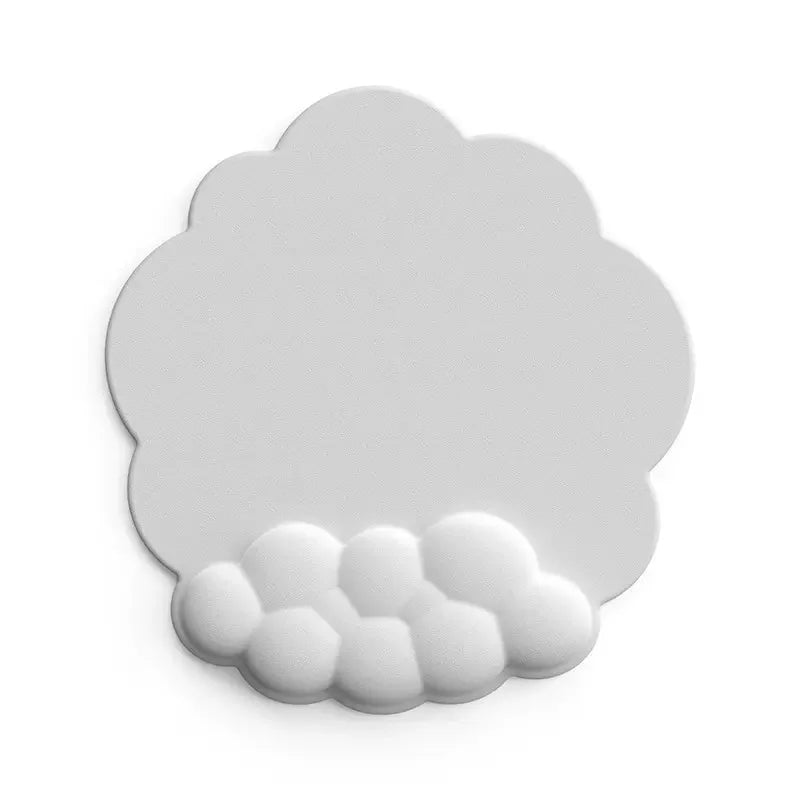 Cloud Memory Foam Mouse Pad with Wrist Rest for Keyboard