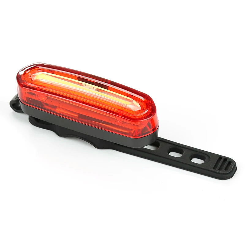 USB Rechargeable LED Bike Tail Light - Ultra Bright Night Cycling Warning Light for Mountain & Road Bikes