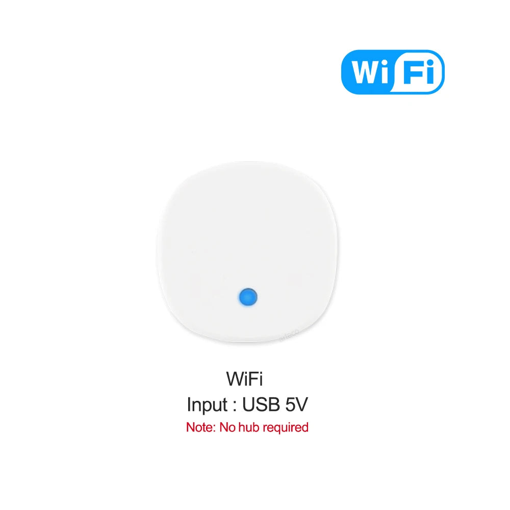 ZigBee Wifi MmWave Human Presence Motion Sensor With Luminance/Distance Detection Tuya Smart Life Home Automation Device Linkage