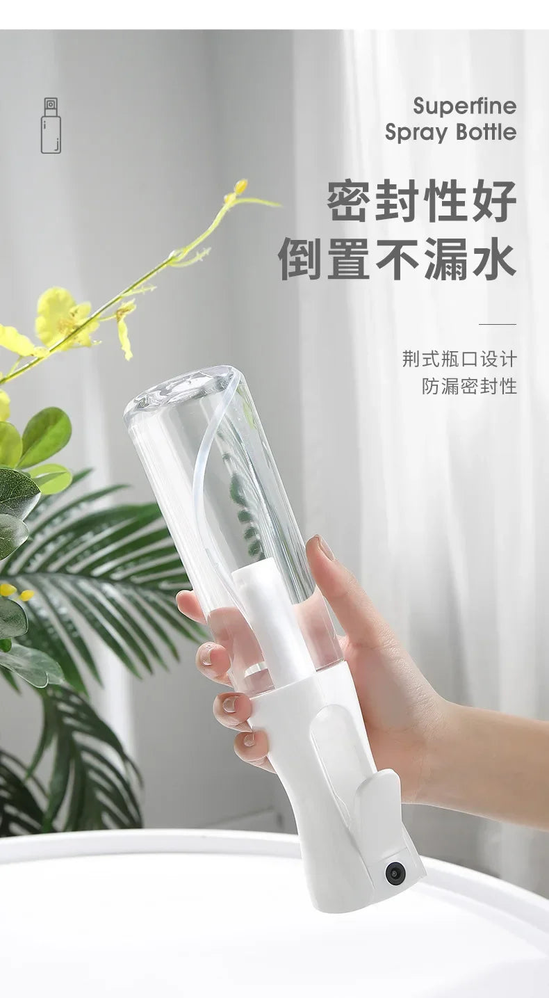 500/300/200ml Hair Spray Bottle – Refillable Continuous Mist Watering Can for Salon & Barber Use, Automatic Water Sprayer