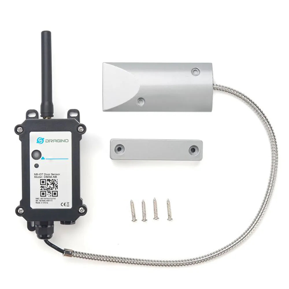 Dragino DS03A-NB DS03A-NS - NB IoT Open/Close Door Sensor Long Range for Wireless Alarm, Home and Building Automation,