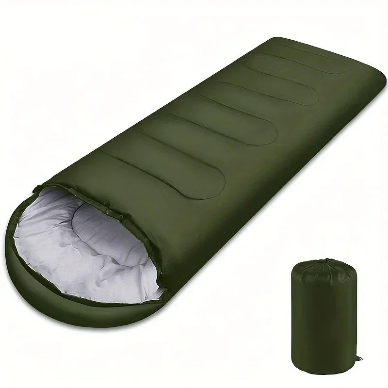 Ultralight Waterproof 4-Season Camping Sleeping Bag - Warm Envelope Design for Backpacking, Hiking, and Outdoor Travel