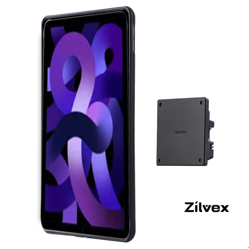 Zilvex Magnetic Wall Mount & Charging Case for iPad | 18W Quick Charge, Strong Magnets, Versatile Tablet Stand