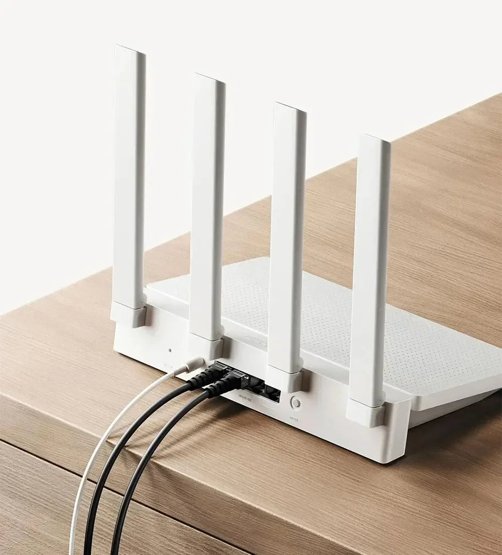 Xiaomi Router AX3000T – Dual-Band Wi-Fi 6 Mesh Networking with Gigabit Ethernet Ports, IPTV Support, Gaming Accelerator, and Signal Amplifier