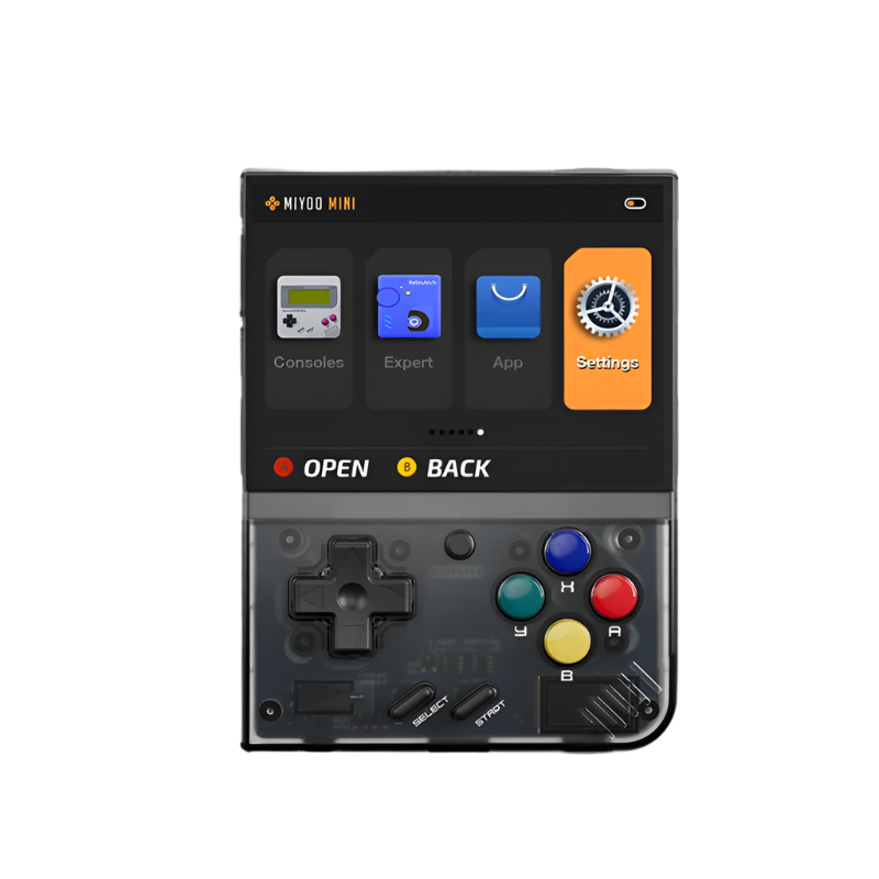 MIYOO Mini Plus Portable Retro Handheld Game Console – 3.5-Inch IPS HD Display, Multi-Platform Emulator