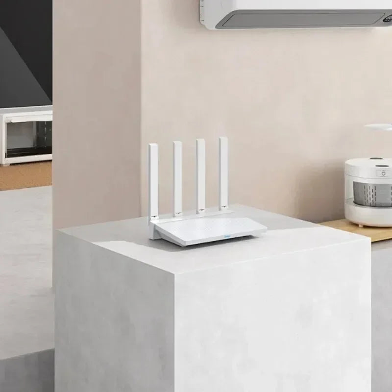 Xiaomi Router AX3000T – Dual-Band Wi-Fi 6 Mesh Networking with Gigabit Ethernet Ports, IPTV Support, Gaming Accelerator, and Signal Amplifier