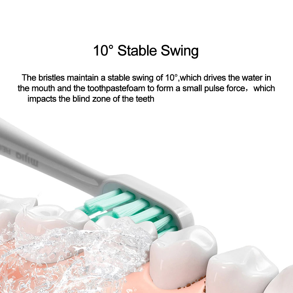 XIAOMI MIJIA T300 Electric Toothbrush - Smart Sonic Ultrasonic Whitening Brush, IPX7 Waterproof